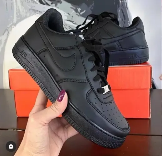 Tenis Air Force Preto Novo