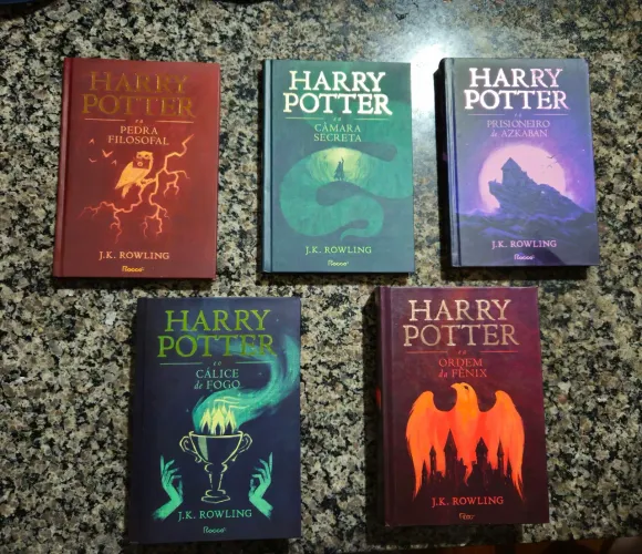 Livros Harry Potter - Capa Dura