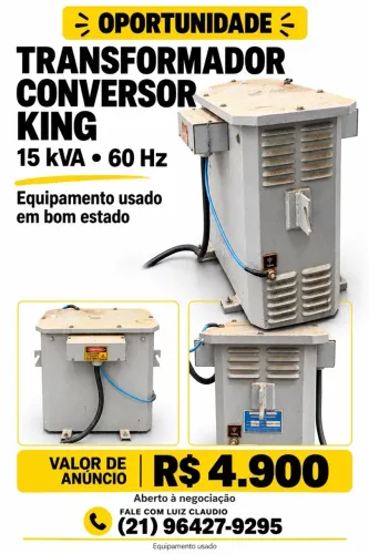 TRANSFORMADOR CONVERSOR KING