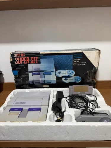 Super Nintendo na Caixa