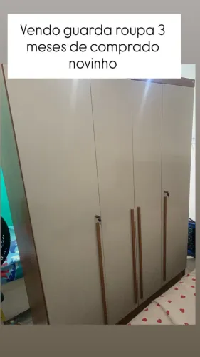 Guarda roupa 6 portas novo