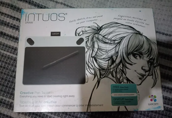 Mesa Digitalizadora Wacom Intuos pen draw CLT490DW