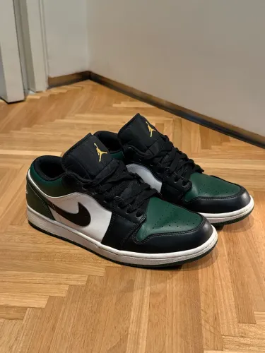 Tênis Nike Jordan 1 Low GREEN TOE - (Original: 42)