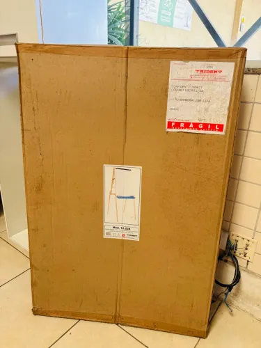 TRIDENT 12.228 Cavalete para bloco / Flip Chart 1,70 m de altura × 80 cm de largura