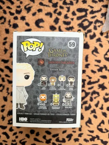 Funko Daenerys Game of Thrones Setima Temp Perfeito Com caixa