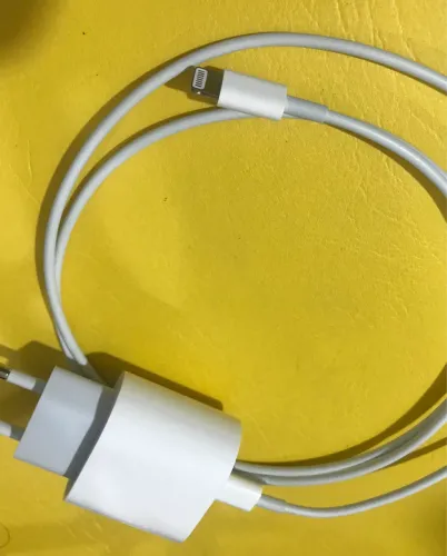 Carregador original Apple iPhone turbo usbc Lightning cabo e fonte 