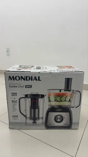 Multiprocessador mondial turbo chef 9 em 1
