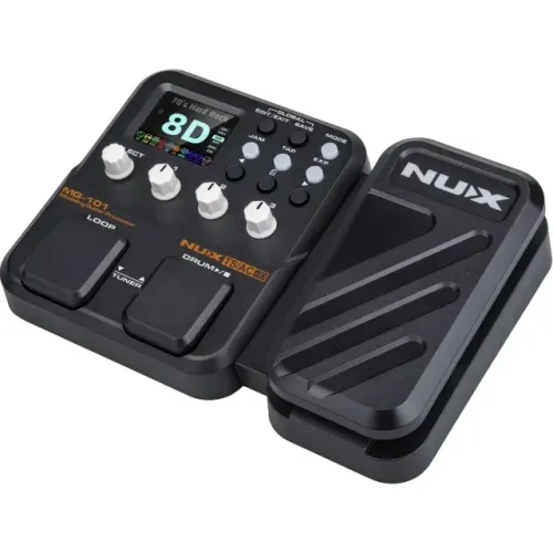Pedaleira para Guitarra NUX MG101 com IR