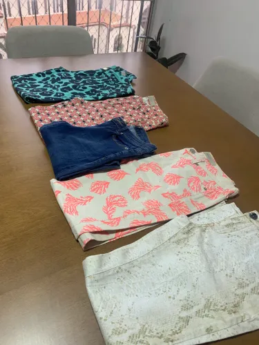 5 calças jeans ANIMALE - Usadas poucas vezes 