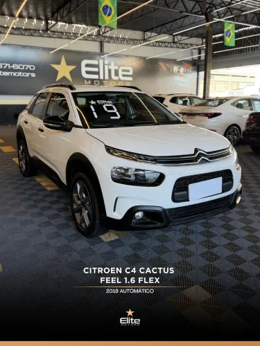Citroen C4 Cactus Live 1.6 16V Flex AUT 2019