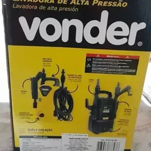 Lavadora Alta Pressão Potente 1200w Lava Carro Moto Calçada