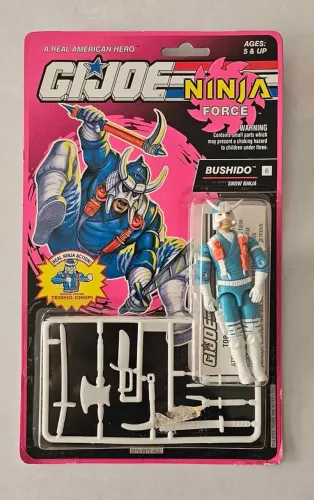 GI Joe Bushido Ninja Force 1993 Hasbro Vintage Lacrado MOC