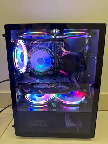 Pc gamer GTX 1660Ti pego troca passo cartão 