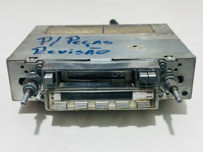 Antigo rádio toca fitas Roadstar Rs2500nx (restauração ou doador de peças)