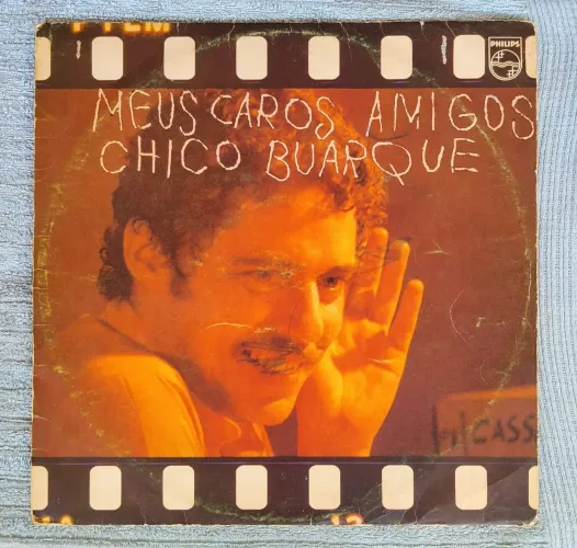 LP disco de vinil Chico Buarque meus caros amigos toca disco radiola vitrola som antigo 