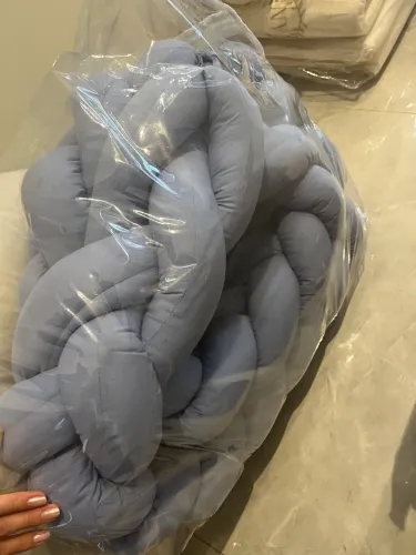 Kit berço americano colcha e trança 