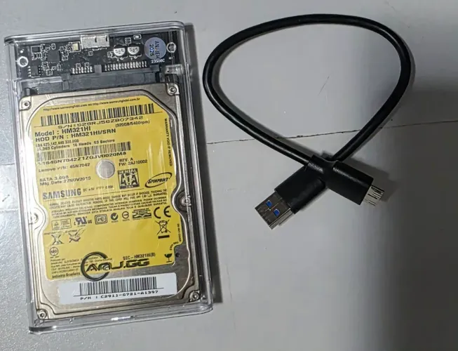 HD 320GB/2.5 - Saudável