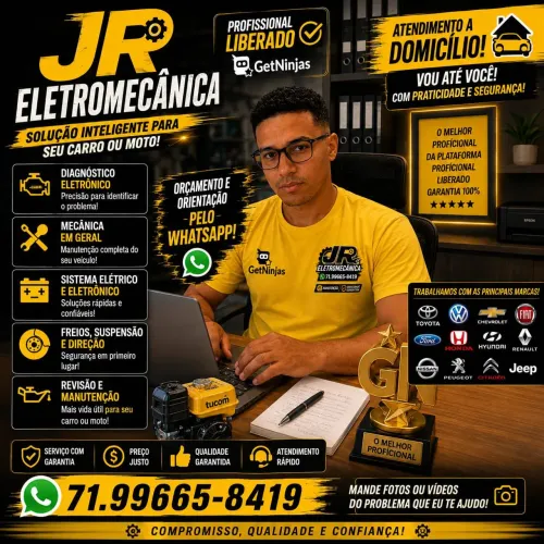 Mecânico é eletricista automotivo 