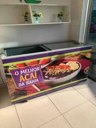 Freezer Horizontal - Tampa de vidro