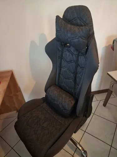 Cadeira gamer de tecido