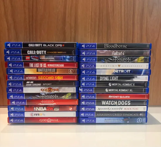 Jogos PS4 Originais - R$ 50 cada (Liquidação)