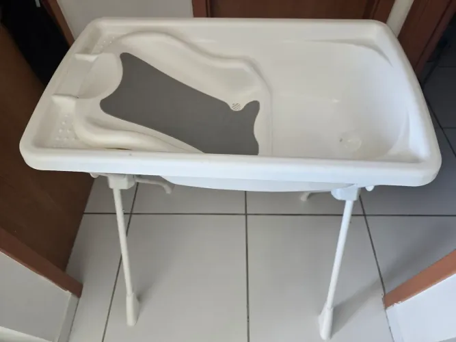 Kit Banheira + Suporte E Redutor De Assento - Burigotto