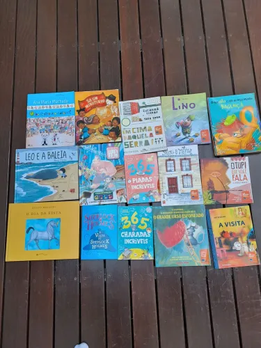 Lote de livros