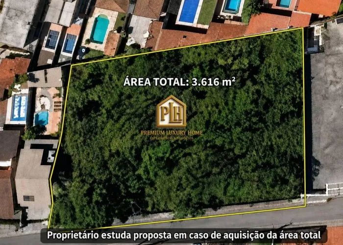 Terreno à venda, 3616 m² para condomínio ou vila de casas - Nova Gardênia - Atibaia/SP