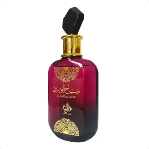 Perfume Arabe Sabah Al Ward EDP 100ml ou 25ml Feminino - Vinho
