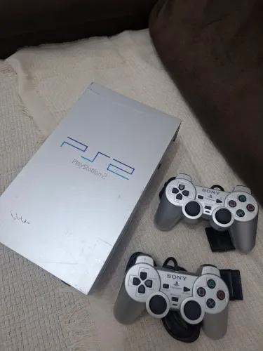 Ps2 fat prata japonês todos original com todos os acessorios