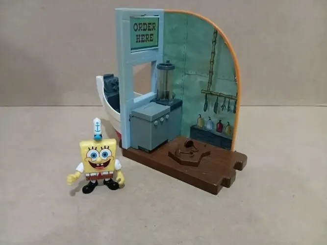 playset bob esponja siri cascudo sunny imaginext