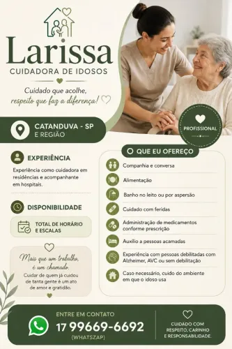 Cuidadora de idosos