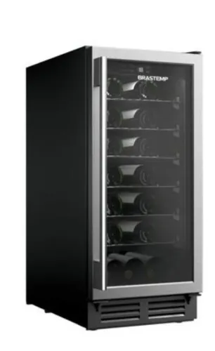 Adega de vinho brastemp