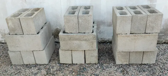 Blocos de cimento