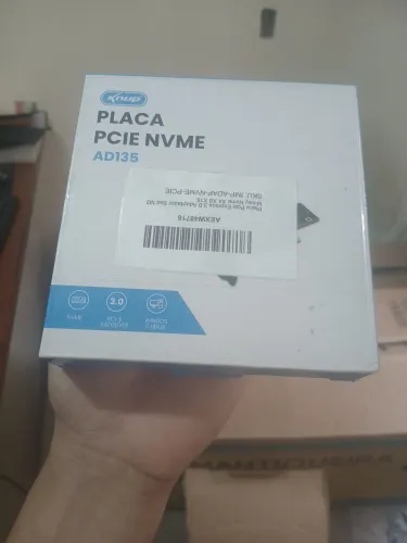 Adapitador Nvme Para Pci x1/Troco Em Ssd Sata