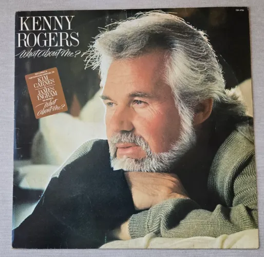 LP Disco de Vinil Kenny Rogers What About Me 1984 RCA Victor Kim Carnes James Ingram