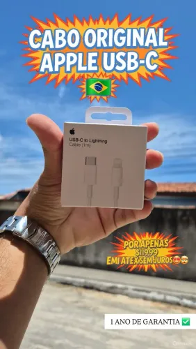 CABO USB-C ORIGINAL APPLE 
