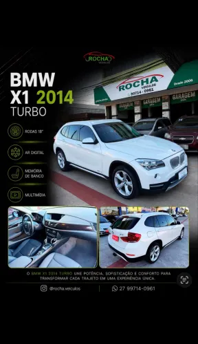 BMW X1 Sdrive 20I 2.0/2.0 TB Acti.flex Aut. 2014