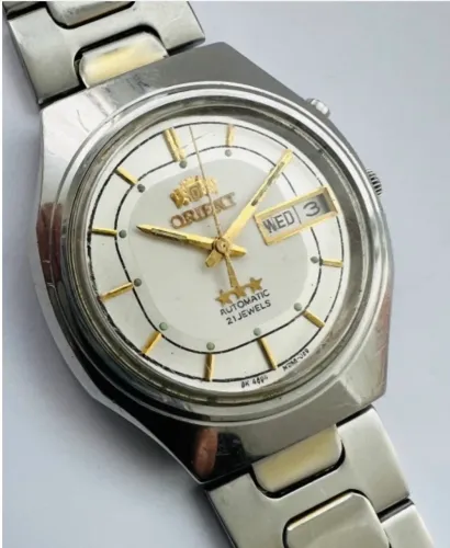Orient 3 Estrelas Automatic Prata