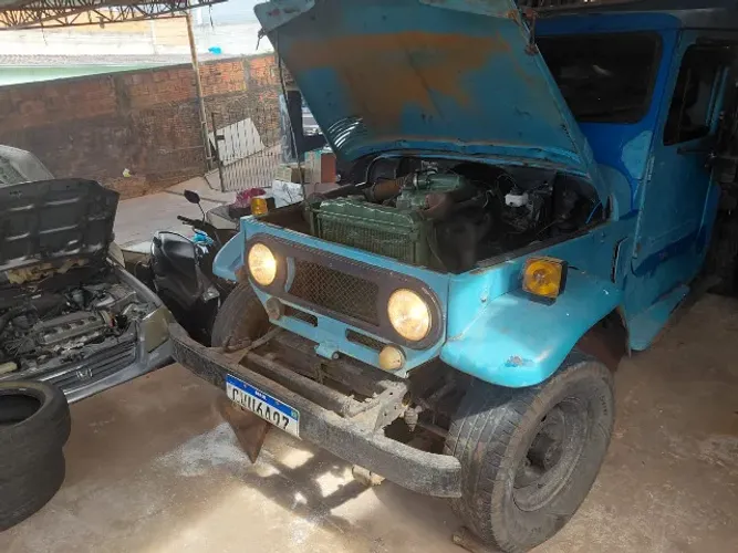 Toyota Band.Picape Chassi Curto Diesel 1985
