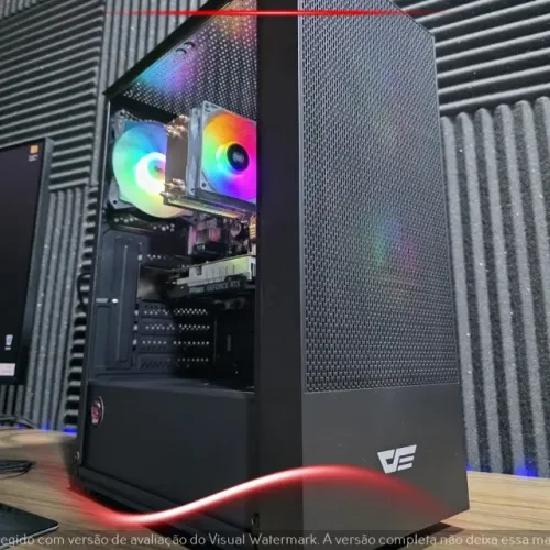 PC Gamer Ryzen 5 5500 RTX 3050 16GB 500GB NVMe ARGB