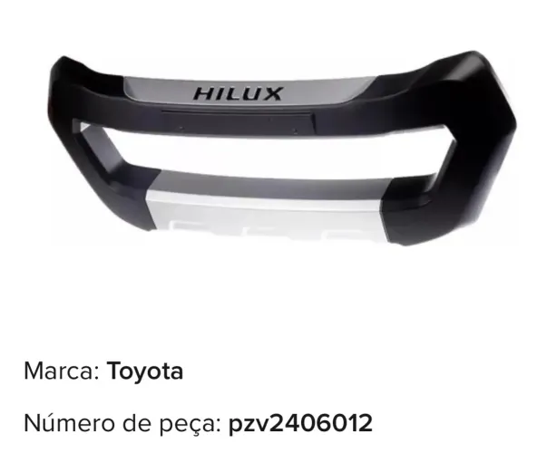 Overbumper Hilux 2012 Original 