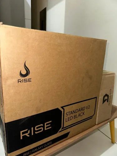 Rise mode standart glass V2 aquarium + kit 10 fans Digoo Wind and Reverse ARGB