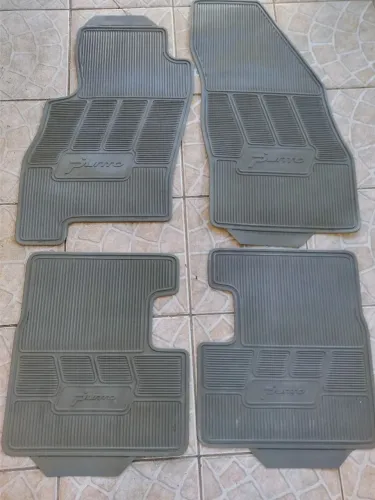 Tapete Fiat Punto Cinza Original Borcol Concessionária Fiat !