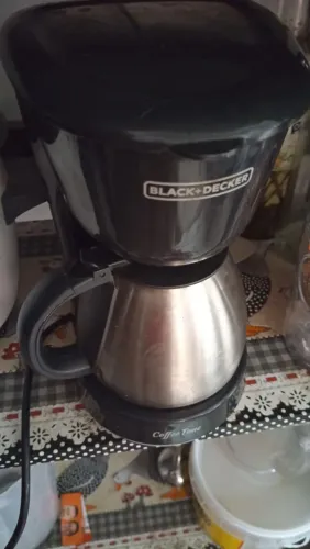Cafeteira Elétrica BLACK+DECKER 15 a 18 Cafés CM15 Com Jarra de Inox