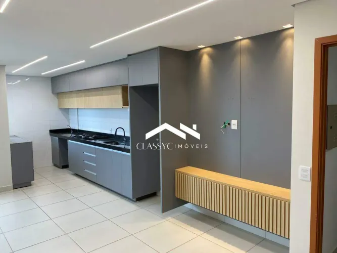 Apartamento Novo de 56,11 m² em Novo Mundo, Uberlândia 2 Quartos, Varanda Gourmet, 1 Vaga