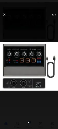 Interface audio 