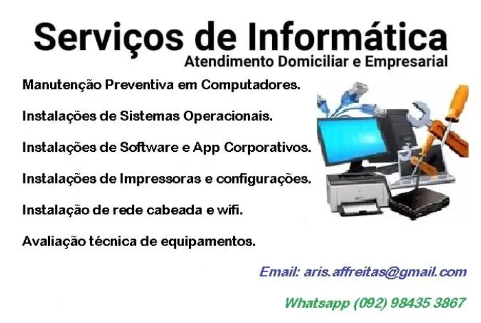 Suporte técnico em computadores 