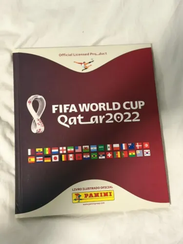ÁLBUM COPA DO MUNDO FIFA QATAR 2022 CAPA DURA