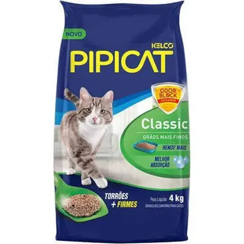 02 pacotes de Pipicat Classic 4kg